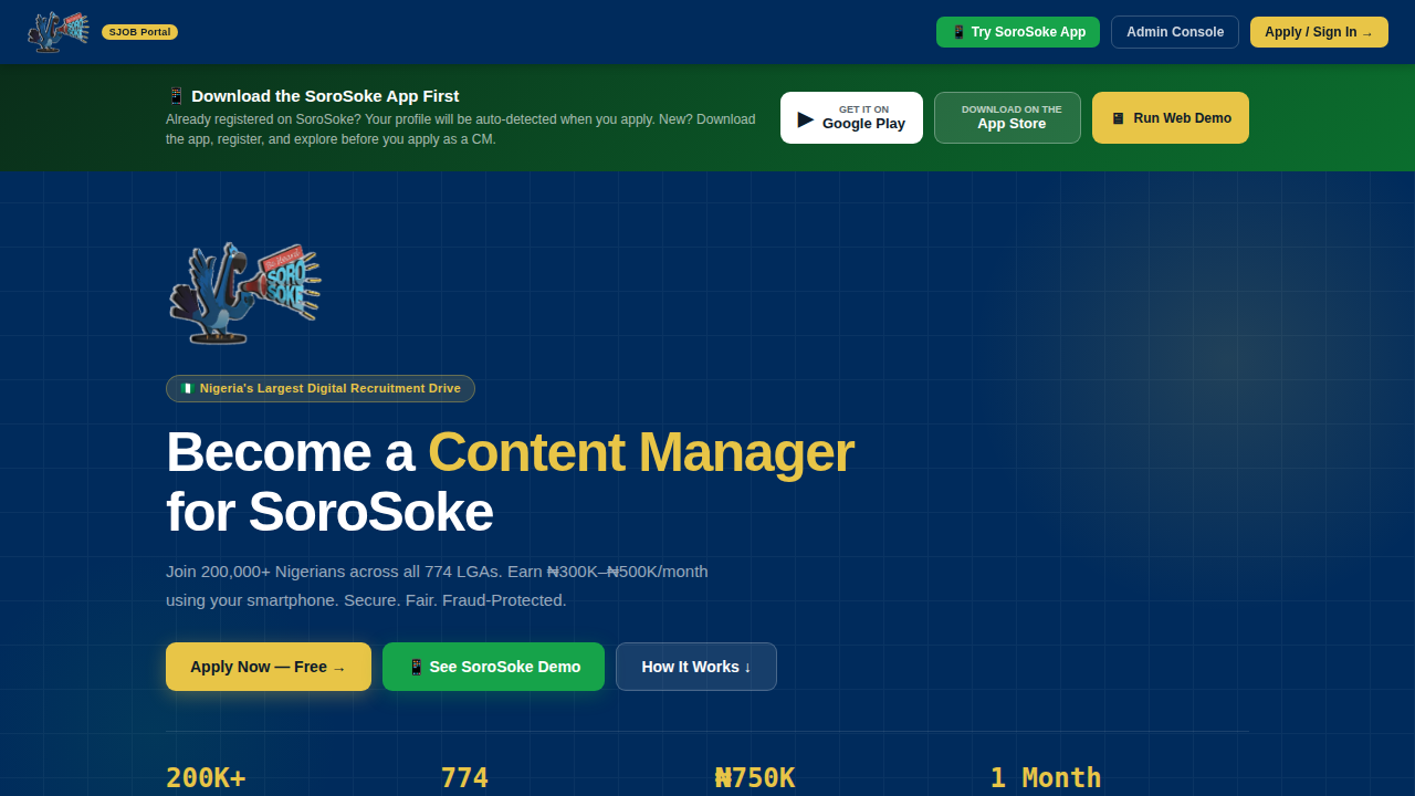 SJOB Platform